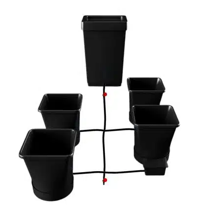 4 Pot XL System with 12.4 gal tank